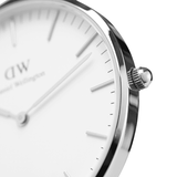 Buy Shop Daniel Wellington Classic Canterbury White Dial Two Tone NATO Strap Watch For Women - DW00100051 USA Online