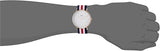 Buy Shop Daniel Wellington Classic Canterbury White Dial Two Tone Nylon Strap Watch For Men - DW00100002 USA Online