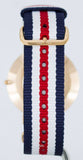 Buy Shop Daniel Wellington Classic Canterbury White Dial Two Tone Nylon Strap Watch For Men - DW00100002 USA Online