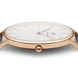 Buy Shop Daniel Wellington Classic Canterbury White Dial Two Tone Nylon Strap Watch For Men - DW00100002 USA Online