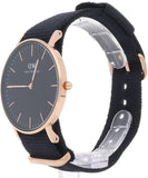 Buy Shop Daniel Wellington Classic Cornwall Black Dial Black NATO Strap Watch For Women - DW00100150 USA Online