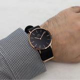 Buy Shop Daniel Wellington Classic Cornwall Black Dial Black Nylon Strap Watch For Women - DW00100148 USA Online