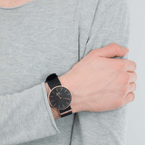 Buy Shop Daniel Wellington Classic Cornwall Black Dial Black Nylon Strap Watch For Women - DW00100148 USA Online