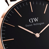 Buy Shop Daniel Wellington Classic Cornwall Black Dial Black Nylon Strap Watch For Women - DW00100148 USA Online