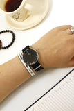 Buy Shop Daniel Wellington Classic Cornwall Quartz Black Dial Black Nylon Strap Watch For Women - DW00100151 USA Online