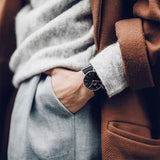 Buy Shop Daniel Wellington Classic Cornwall Quartz Black Dial Black Nylon Strap Watch For Women - DW00100151 USA Online