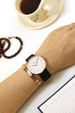 Buy Shop Daniel Wellington Classic Cornwall White Dial Black Nylon Strap Watch For Men - DW00100257 USA Online