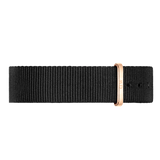 Buy Shop Daniel Wellington Classic Cornwall White Dial Black Nylon Strap Watch For Men - DW00100257 USA Online