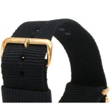 Buy Shop Daniel Wellington Classic Cornwall White Dial Black Nylon Strap Watch For Men - DW00100257 USA Online