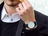 Buy Shop Daniel Wellington Classic Cornwall White Dial Black Nylon Strap Watch For Men - DW00100258 USA Online