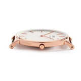Buy Shop Daniel Wellington Classic Cornwall White Dial Black Nylon Strap Watch For Women - DW00100259 USA Online