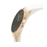 Buy Shop Daniel Wellington Classic Dover Black Dial White Nylon Strap Watch For Women - DW00100310 USA Online