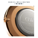Buy Shop Daniel Wellington Classic Dover Black Dial White Nylon Strap Watch For Women - DW00100310 USA Online