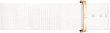 Buy Shop Daniel Wellington Classic Dover White Dial White Nylon Strap Watch For Women - DW00100309 USA Online