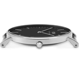 Buy Shop Daniel Wellington Classic Durham Black Dial Brown Leather Strap Watch For Women - DW00100142 USA Online