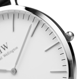 Buy Shop Daniel Wellington Classic Glasgow White Dial Two Tone NATO Strap Unisex Watch - DW00100047 USA Online