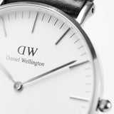 Buy Shop Daniel Wellington Classic Glasgow White Dial Two Tone NATO Strap Unisex Watch - DW00100047 USA Online