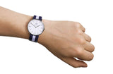 Buy Shop Daniel Wellington Classic Glasgow White Dial Two Tone NATO Strap Watch For Men - DW00100018 USA Online