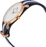 Buy Shop Daniel Wellington Classy Glasgow White Dial Two Tone Nylon Strap Watch For Women - DW00100078 USA Online