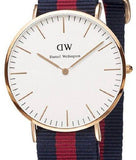 Buy Shop Daniel Wellington Classic Oxford White Dial Two Tone NATO Strap Watch For Men - DW00100001 USA Online