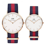 Buy Shop Daniel Wellington Classic Oxford White Dial Two Tone NATO Strap Watch For Women - DW00100029 USA Online