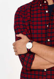 Buy Shop Daniel Wellington Classic Oxford White Dial Two Tone Nylon Strap Watch For Men - DW00100015 USA Online