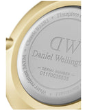 Buy Shop Daniel Wellington Classic Petite Black Dial Gold Mesh Bracelet Watch For Women - DW00100347 USA Online
