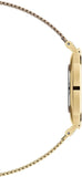Buy Shop Daniel Wellington Classic Petite Black Dial Gold Mesh Bracelet Watch For Women - DW00100347 USA Online