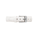 Buy Shop Daniel Wellington Classic Petite Bondi Black Dial White Leather Strap Watch for Women - DW00100286 USA Online