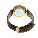 Buy Shop Daniel Wellington Classic Petite Bristol Black Dial Brown Leather Strap Watch For Women - DW00100165 USA Online
