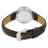 Buy Shop Daniel Wellington Classic Petite Bristol Black Dial Brown Leather Strap Watch For Women - DW00100233 USA Online