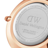 Buy Shop Daniel Wellington Classic Petite Bristol White Dial Brown Leather Strap Watch For Women - DW00100171 USA Online