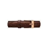 Buy Shop Daniel Wellington Classic Petite Bristol White Dial Brown Leather Strap Watch For Women - DW00100227 USA Online