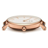 Buy Shop Daniel Wellington Classic Petite Bristol White Dial Brown Leather Strap Watch For Women - DW00100227 USA Online