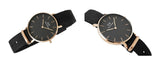 Buy Shop Daniel Wellington Classic Petite Cornwall Black Dial Black NATO Strap Watch For Women - DW00100215 USA Online