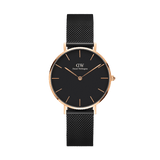 Buy Shop Daniel Wellington Classic Petite Cornwall Black Dial Black NATO Strap Watch For Women - DW00100215 USA Online