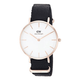 Buy Shop Daniel Wellington Classic Petite Cornwall White Dial Green NATO Strap Watch For Women - DW00100253 USA Online