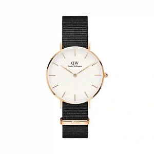 Buy Shop Daniel Wellington Classic Petite Cornwall White Dial Green NATO Strap Watch For Women - DW00100253 USA Online