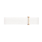 Buy Shop Daniel Wellington Classic Petite Dover Black Dial White NATO Strap Watch For Women - DW001000314 USA Online