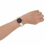 Buy Shop Daniel Wellington Classic Petite Dover Black Dial White NATO Strap Watch For Women - DW00100314 USA Online