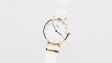 Buy Shop Daniel Wellington Classic Petite Dover White Dial White Nylon Strap Watch For Women - DW00100311 USA Online