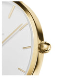 Buy Shop Daniel Wellington Classic Petite Evergold White Dial Gold Mesh Bracelet Watch For Women - DW00100346 USA Online