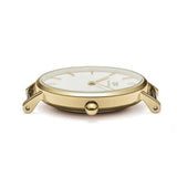 Buy Shop Daniel Wellington Classic Petite Evergold White Dial Gold Mesh Bracelet Watch For Women - DW00100350 USA Online