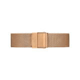 Buy Shop Daniel Wellington Classic Petite Melrose White Dial Rose Gold Mesh Bracelet Watch For Women - DW00100163 USA Online