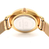 Buy Shop Daniel Wellington Classic Petite Melrose White Dial Rose Gold Mesh Bracelet Watch For Women - DW00100163 USA Online