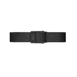 Buy Shop Daniel Wellington Classic Petite Pressed Ashfield Black Dial Black Mesh Bracelet Watch For Women - DW00100441 USA Online