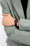 Buy Shop Daniel Wellington Classic Petite Reading Black Dial Black Leather Strap Watch For Women - DW00100167 USA Online