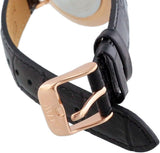 Buy Shop Daniel Wellington Classic Petite Reading Black Dial Black Leather Strap Watch For Women - DW00100167 USA Online