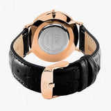 Buy Shop Daniel Wellington Classic Petite Reading Black Dial Black Leather Strap Watch For Women - DW00100223 USA Online
