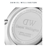 Buy Shop Daniel Wellington Classic Petite Reading White Dial Black Leather Strap Watch For Women - DW00100185 USA Online